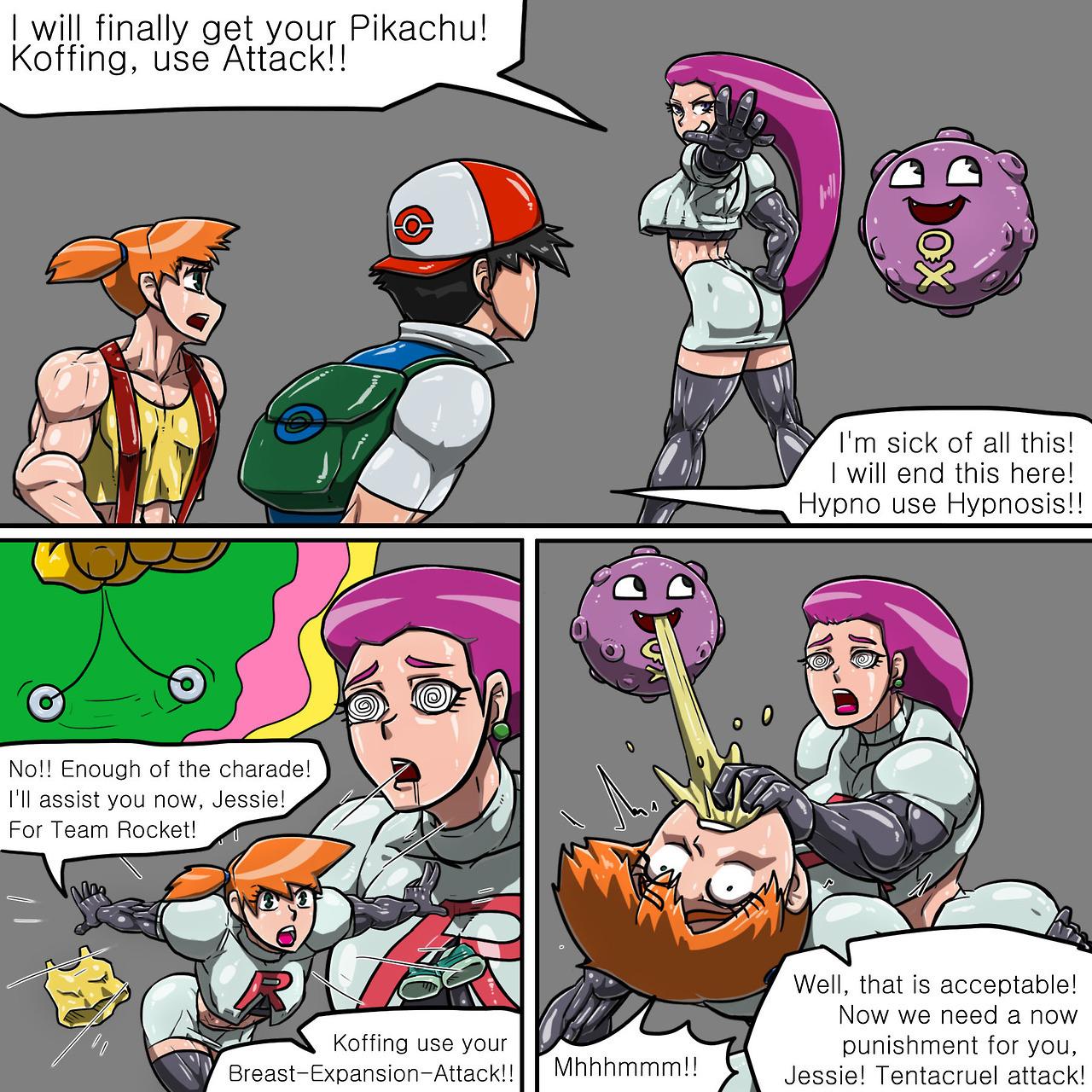New Great Comic by Allesey - Tentacruel Attack Porn Comics