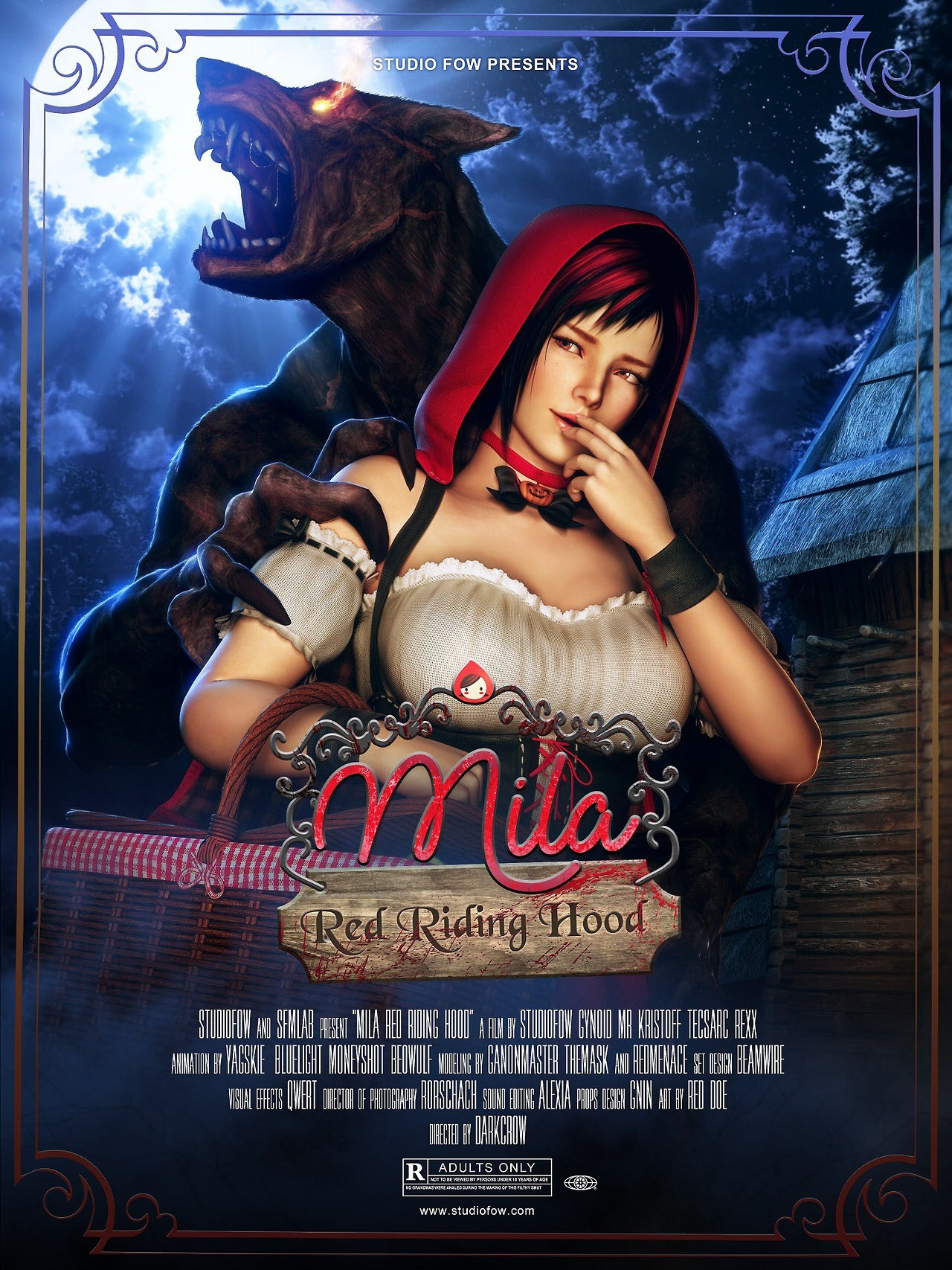 [Studio-Fow] Mila Red Riding Hood - Dead or Alive 3D Porn Comic
