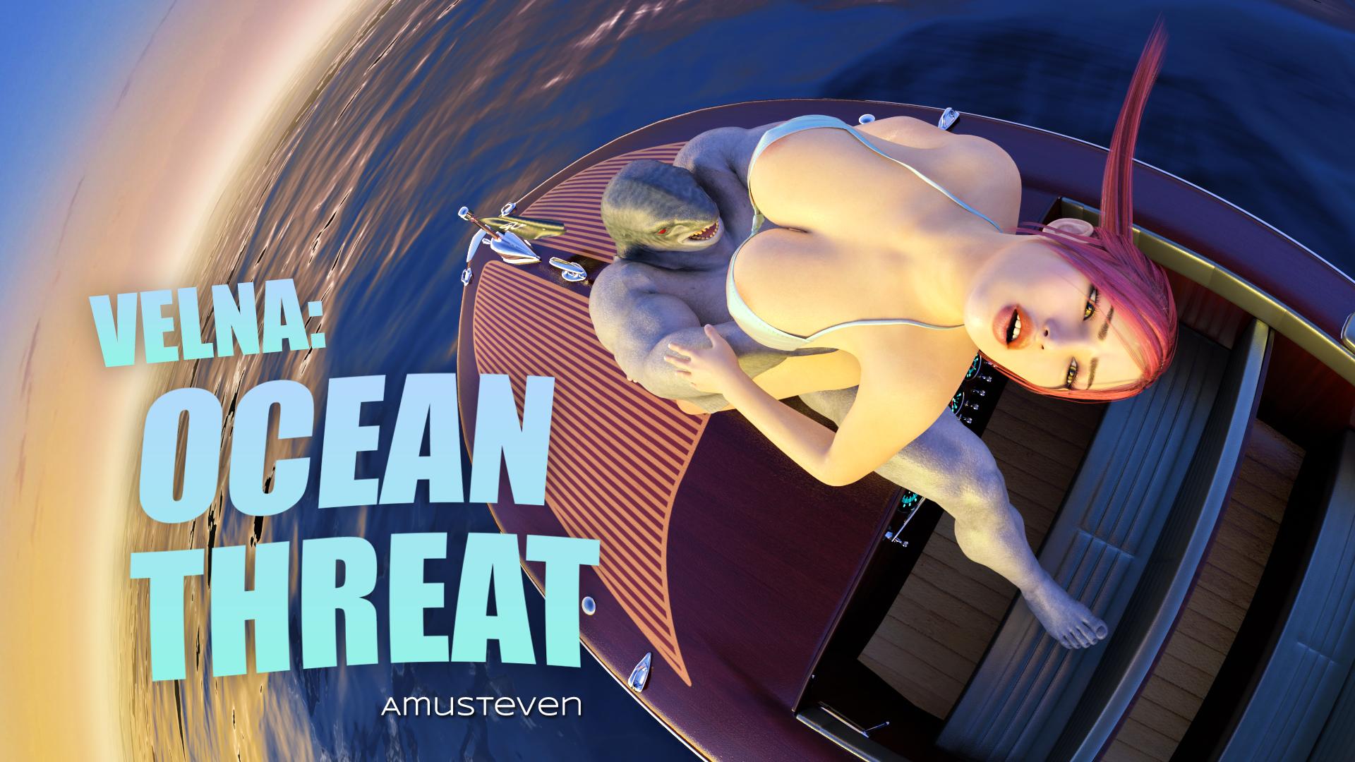 AMUSTEVEN - Velna Ocean Threat 3D Porn Comic