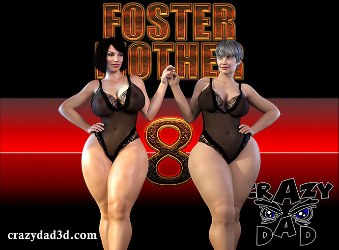 CrazyDad Foster Mother 8 3D Porn Comic