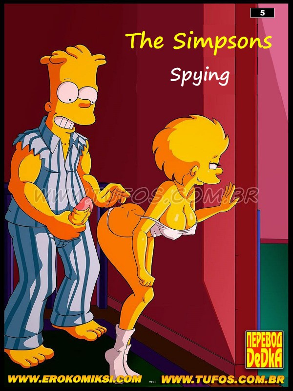 Spying Simpsons by Croc Porn Comics